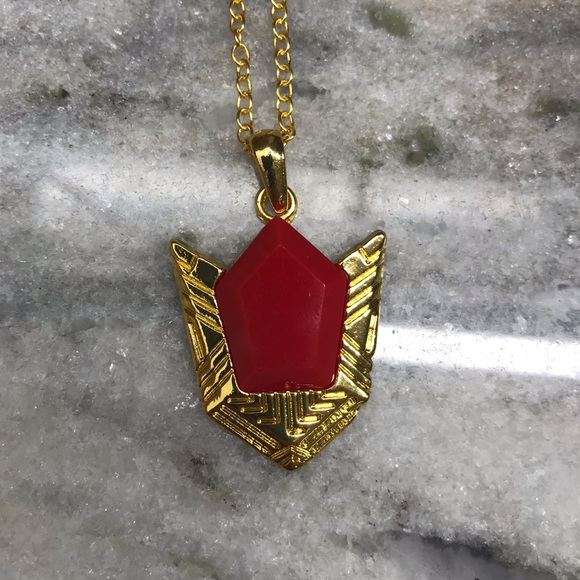 Legend of Zelda Red Spiritual Stone Necklace - Picture 1 of 2